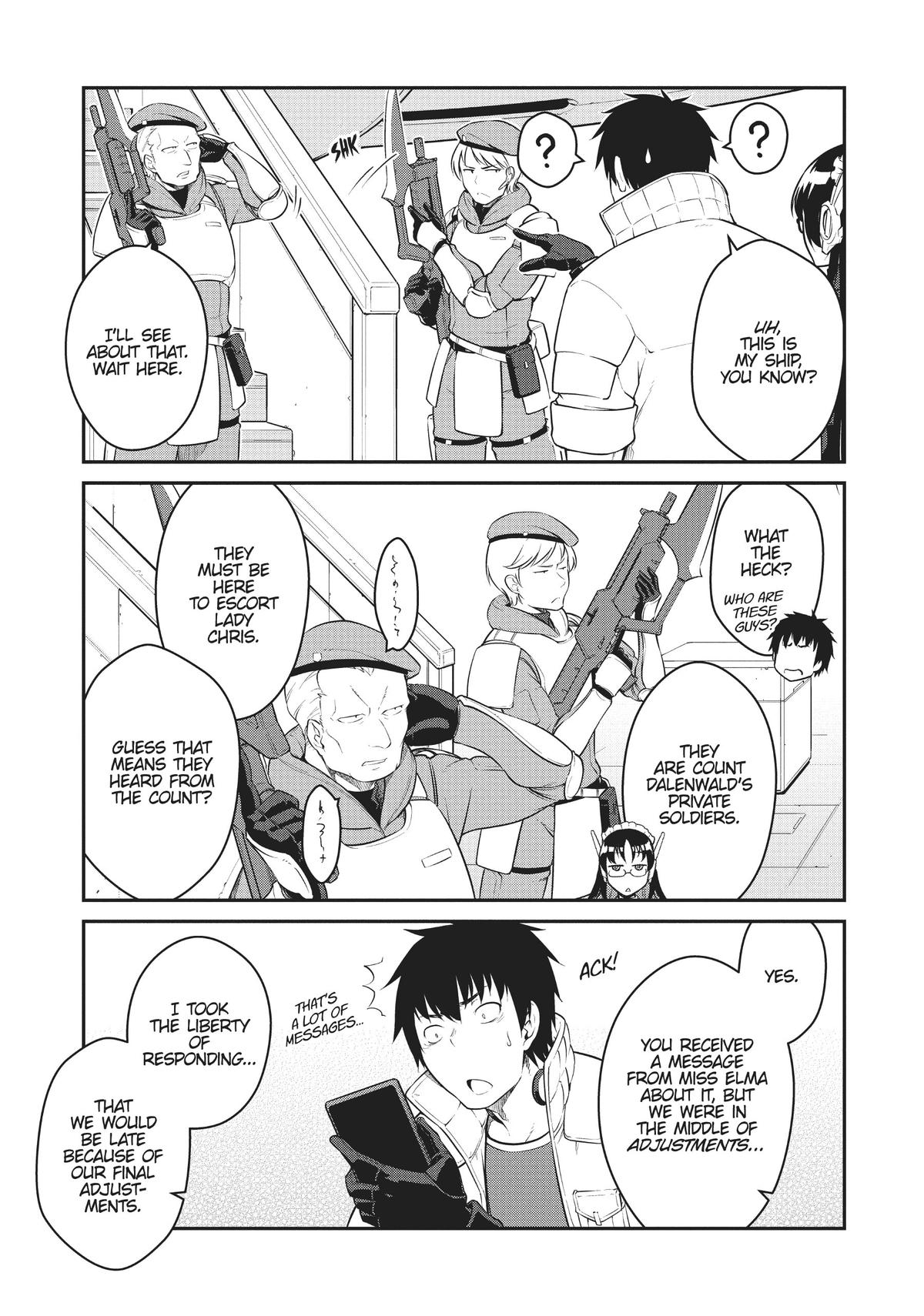 Mezametara Saikyou Soubi to Uchuusen-mochi Datta no de Chap 34 - Next Chap 35