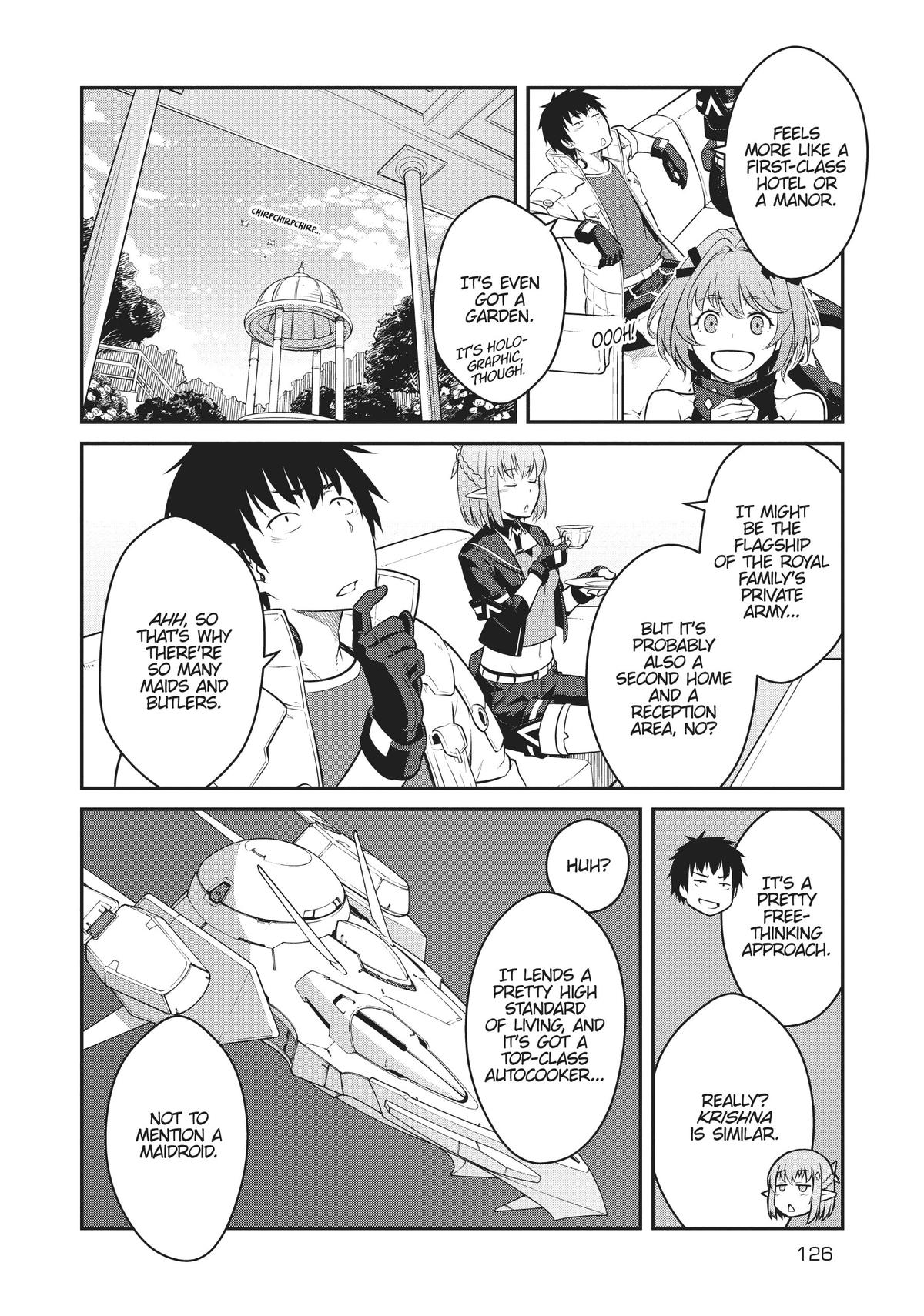 Mezametara Saikyou Soubi to Uchuusen-mochi Datta no de Chap 34 - Next Chap 35