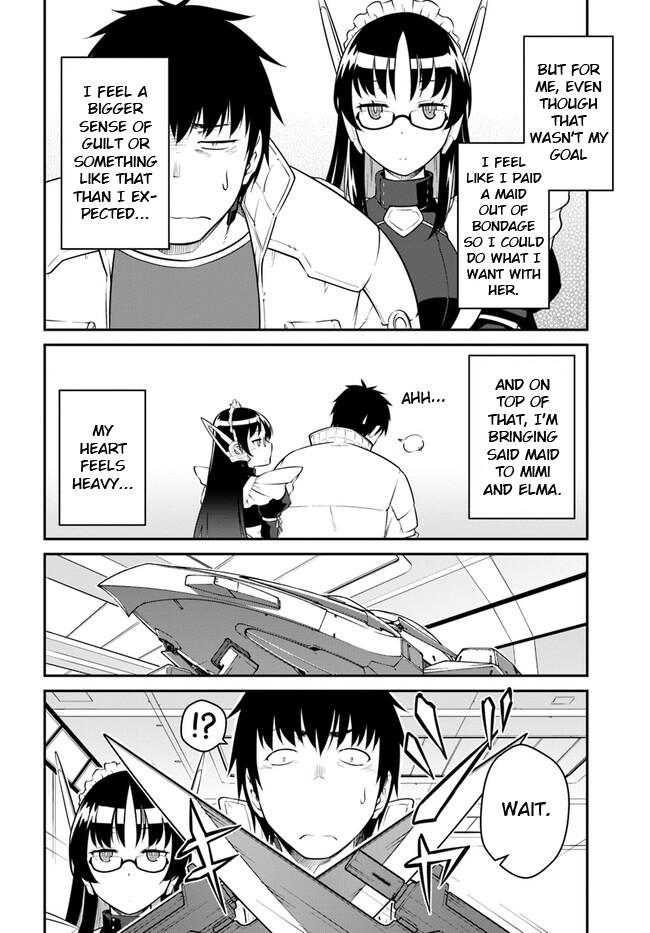 Mezametara Saikyou Soubi to Uchuusen-mochi Datta no de Chap 34.1 - Next Chap 35.1