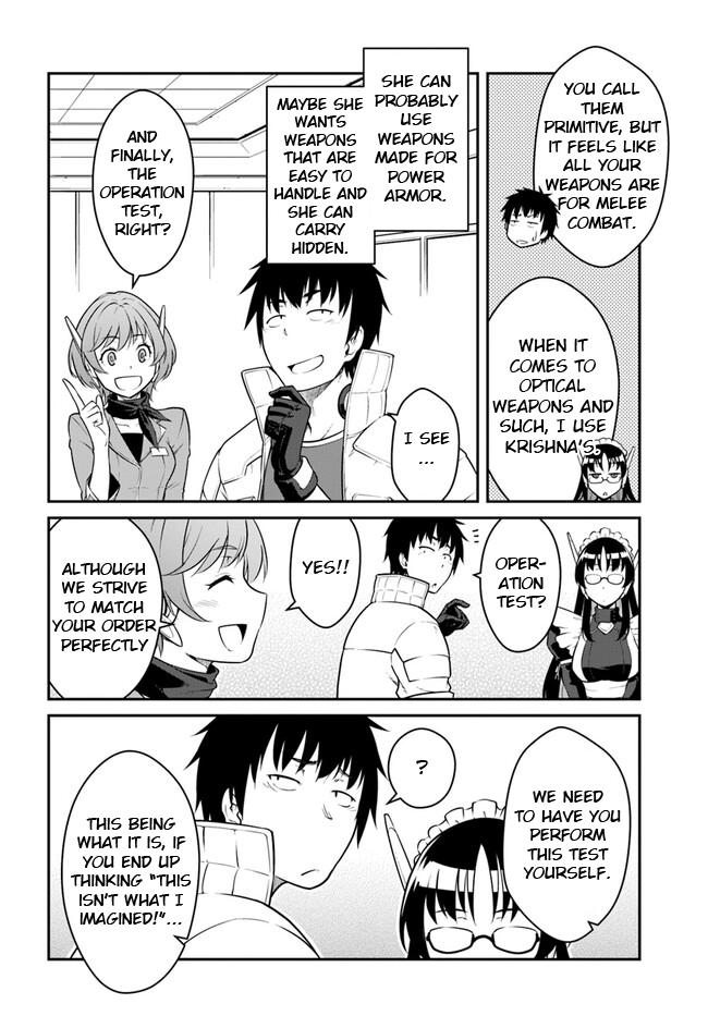 Mezametara Saikyou Soubi to Uchuusen-mochi Datta no de Chap 34.1 - Next Chap 35.1