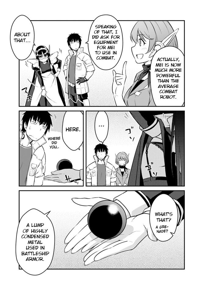 Mezametara Saikyou Soubi to Uchuusen-mochi Datta no de Chap 34.1 - Next Chap 35.1