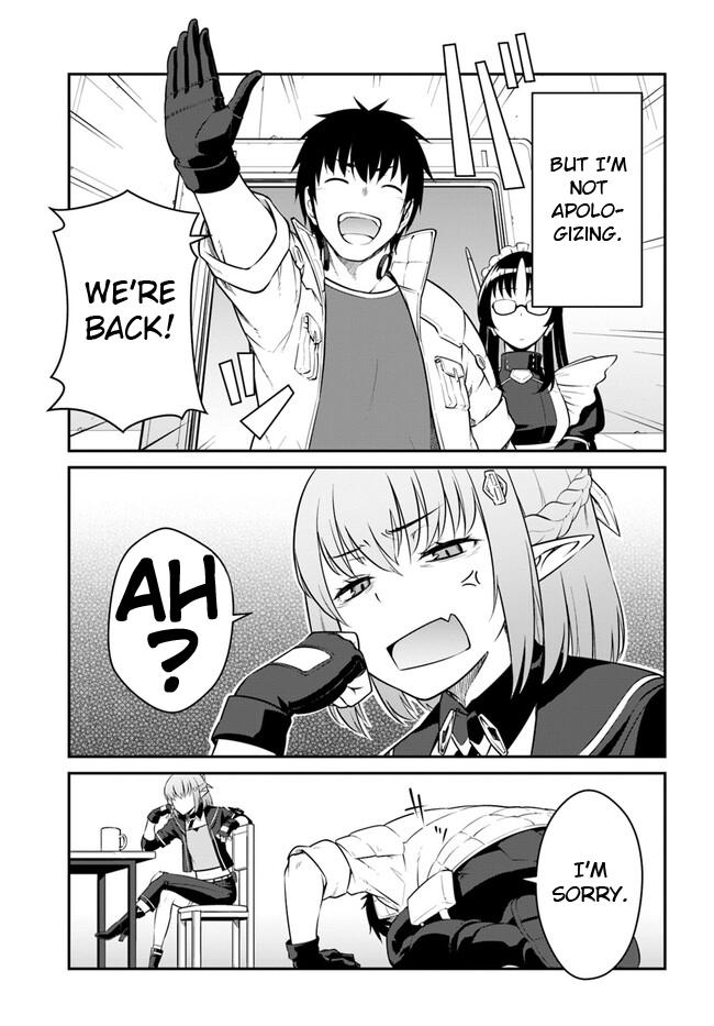 Mezametara Saikyou Soubi to Uchuusen-mochi Datta no de Chap 34.2 - Next Chap 35.2