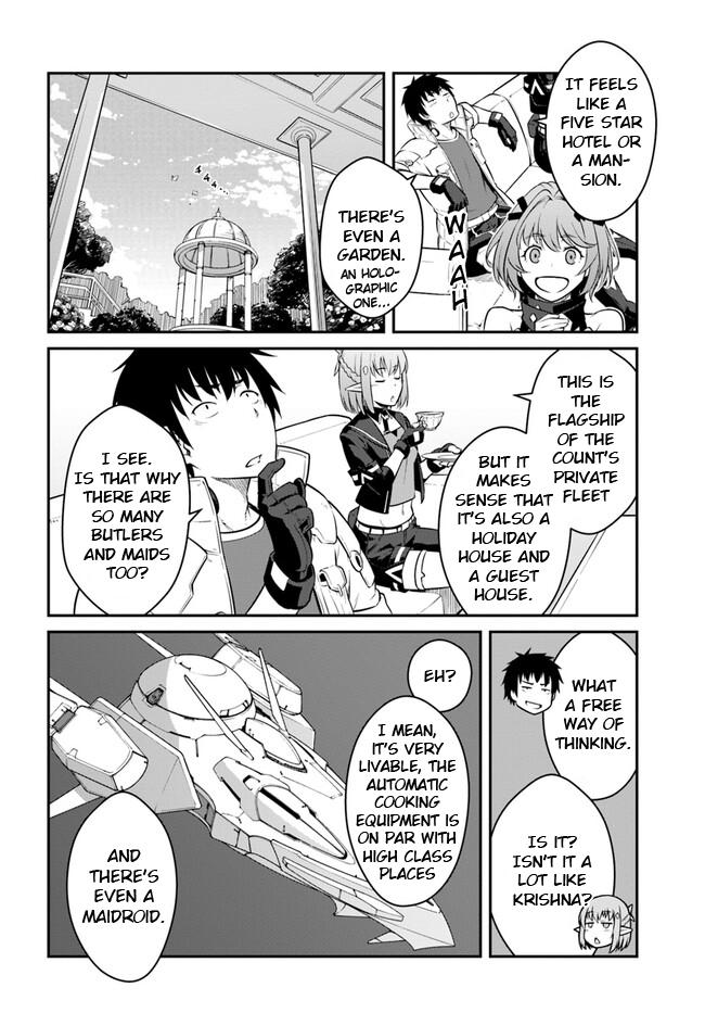 Mezametara Saikyou Soubi to Uchuusen-mochi Datta no de Chap 34.2 - Next Chap 35.2
