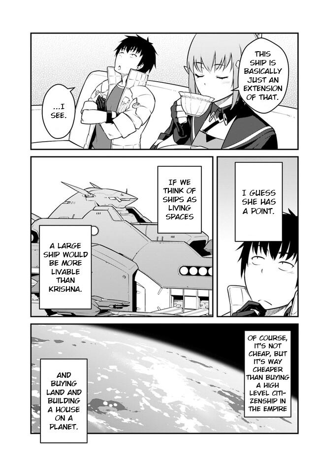 Mezametara Saikyou Soubi to Uchuusen-mochi Datta no de Chap 34.2 - Next Chap 35.2