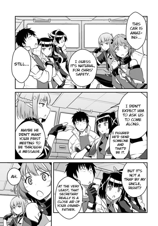 Mezametara Saikyou Soubi to Uchuusen-mochi Datta no de Chap 34.2 - Next Chap 35.2