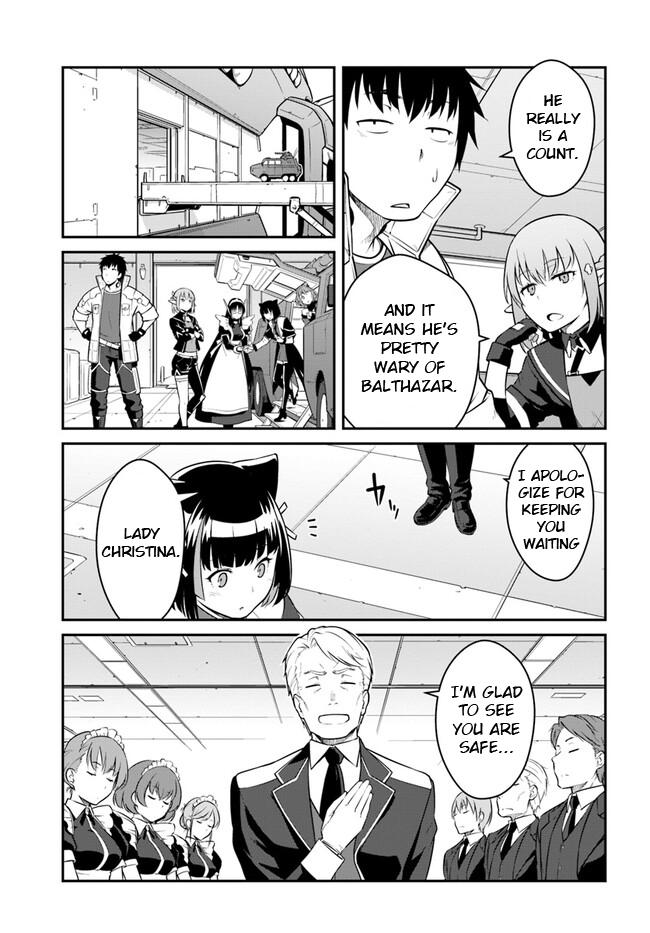 Mezametara Saikyou Soubi to Uchuusen-mochi Datta no de Chap 34.2 - Next Chap 35.2