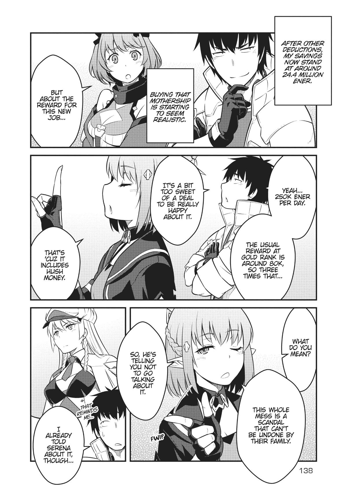 Mezametara Saikyou Soubi to Uchuusen-mochi Datta no de Chap 35 - Next Chap 36