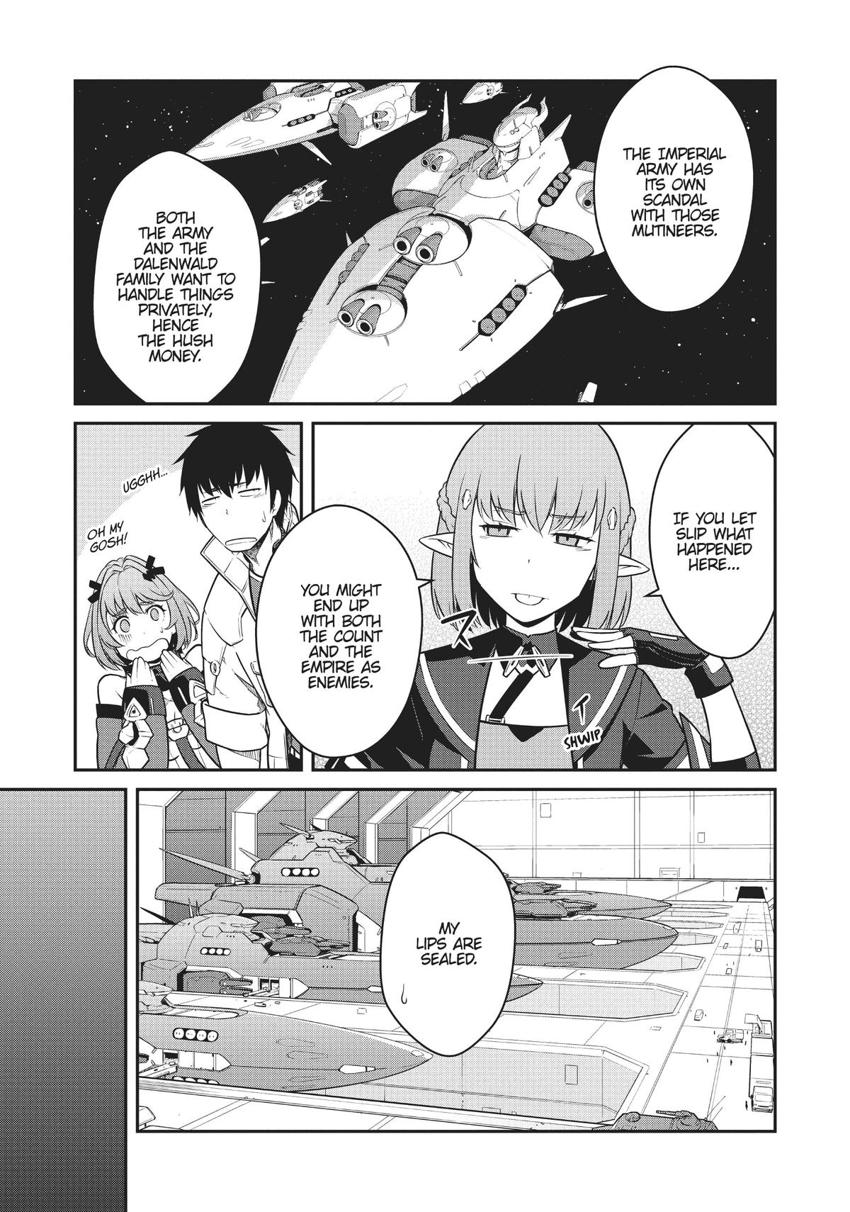 Mezametara Saikyou Soubi to Uchuusen-mochi Datta no de Chap 35 - Next Chap 36