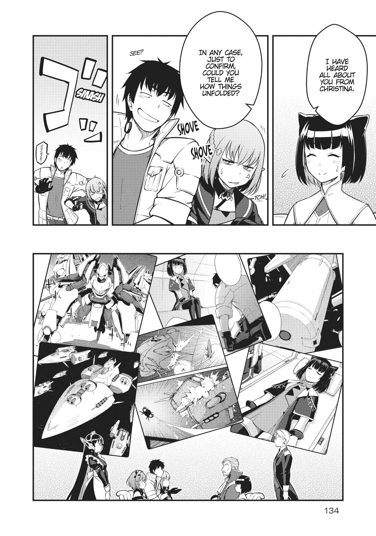 Mezametara Saikyou Soubi to Uchuusen-mochi Datta no de Chap 35 - Next Chap 36