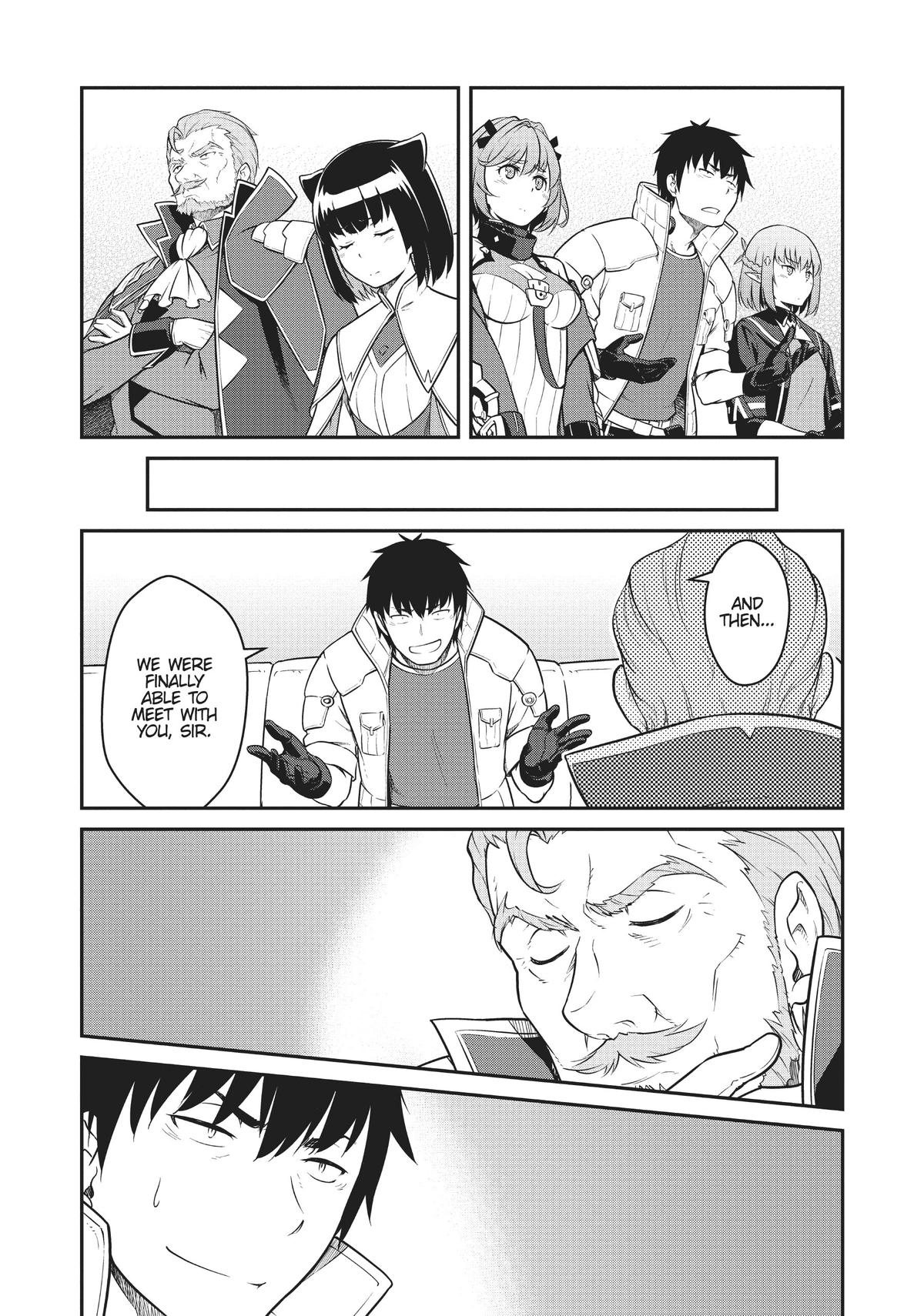 Mezametara Saikyou Soubi to Uchuusen-mochi Datta no de Chap 35 - Next Chap 36