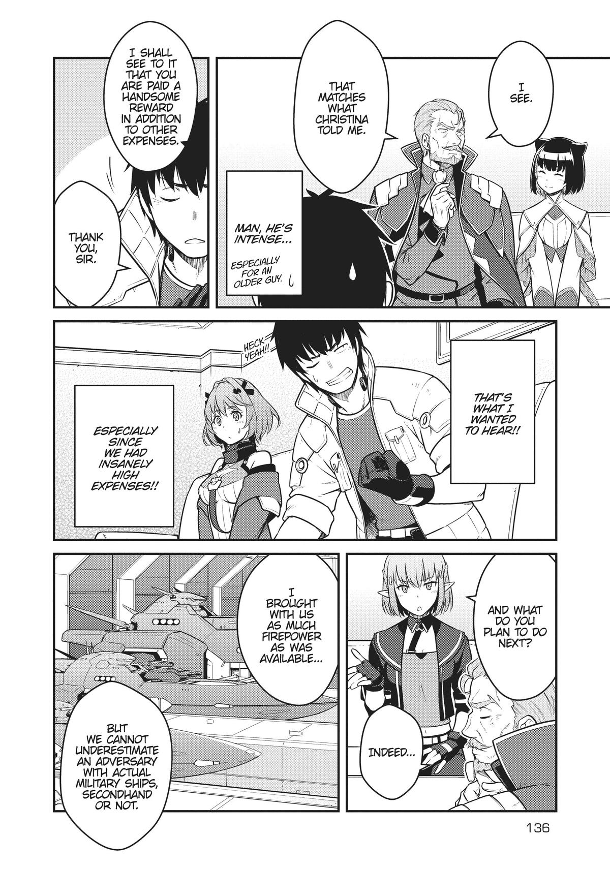 Mezametara Saikyou Soubi to Uchuusen-mochi Datta no de Chap 35 - Next Chap 36