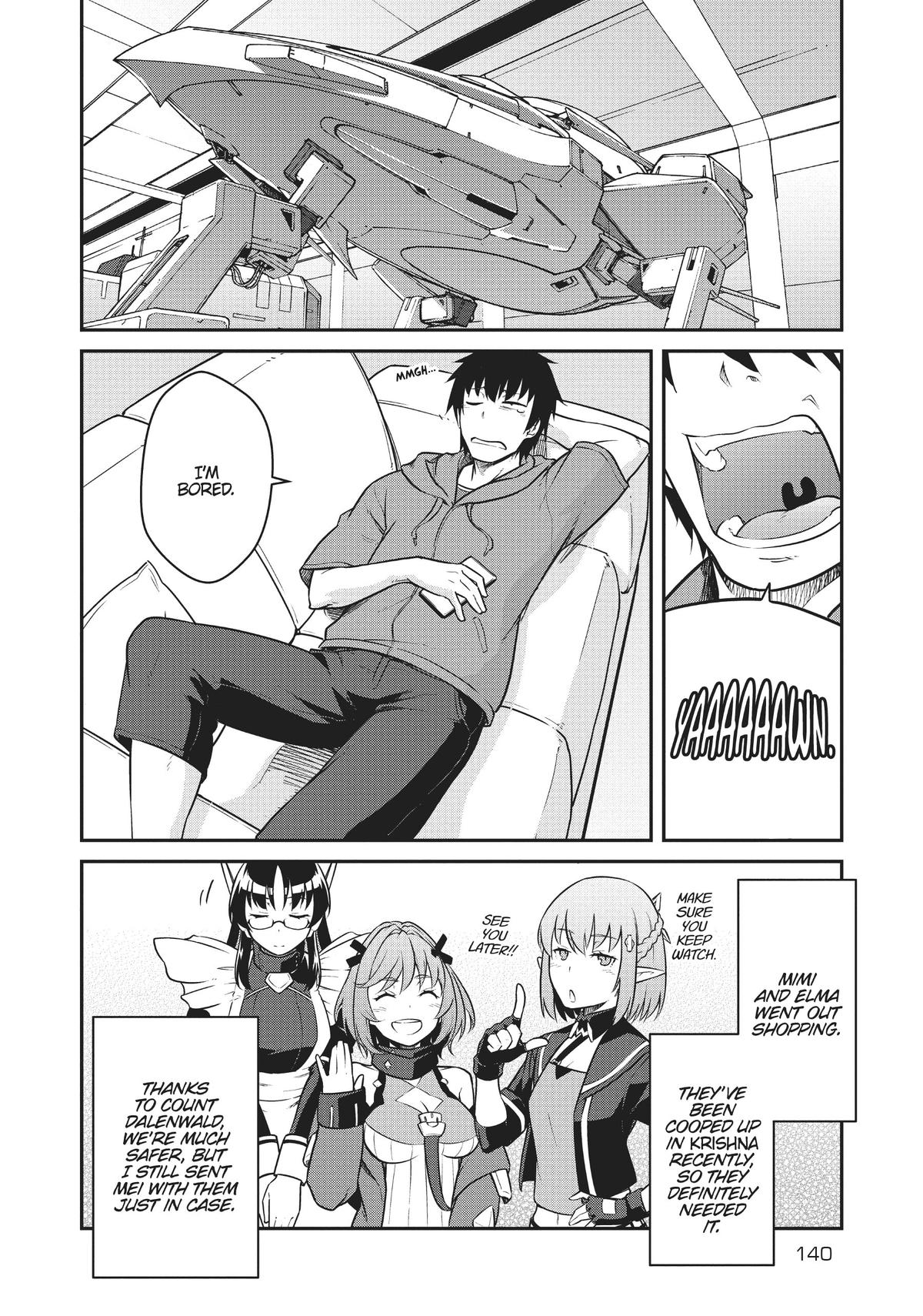 Mezametara Saikyou Soubi to Uchuusen-mochi Datta no de Chap 35 - Next Chap 36