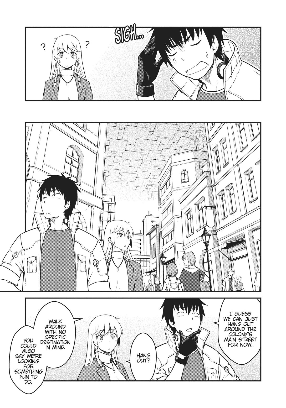 Mezametara Saikyou Soubi to Uchuusen-mochi Datta no de Chap 35 - Next Chap 36