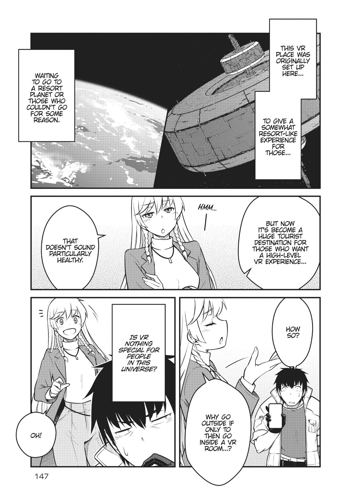 Mezametara Saikyou Soubi to Uchuusen-mochi Datta no de Chap 35 - Next Chap 36