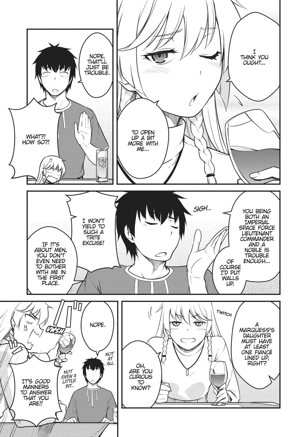 Mezametara Saikyou Soubi to Uchuusen-mochi Datta no de Chap 35 - Next Chap 36