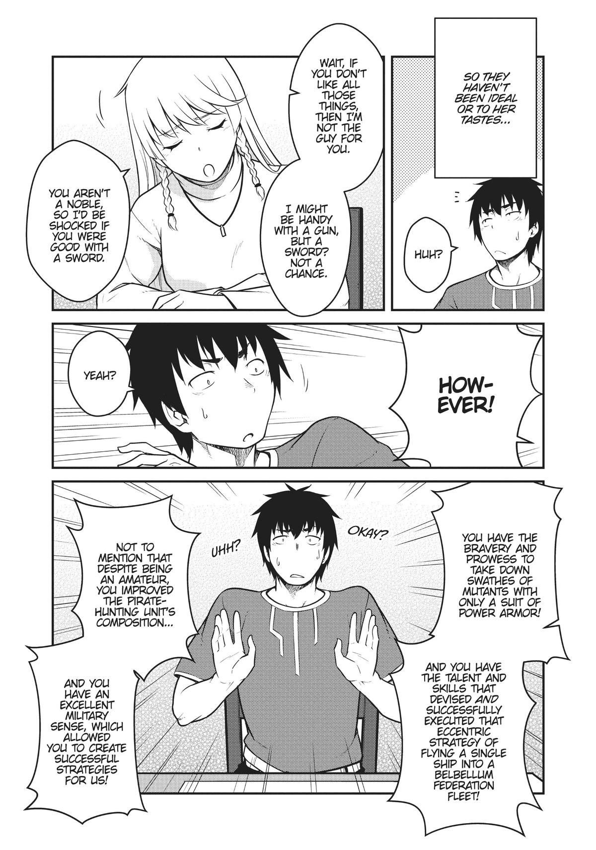 Mezametara Saikyou Soubi to Uchuusen-mochi Datta no de Chap 35 - Next Chap 36