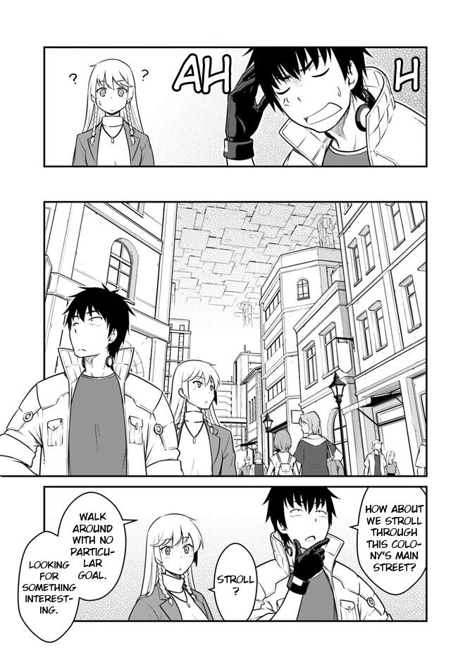 Mezametara Saikyou Soubi to Uchuusen-mochi Datta no de Chap 35.1 - Next Chap 36.1