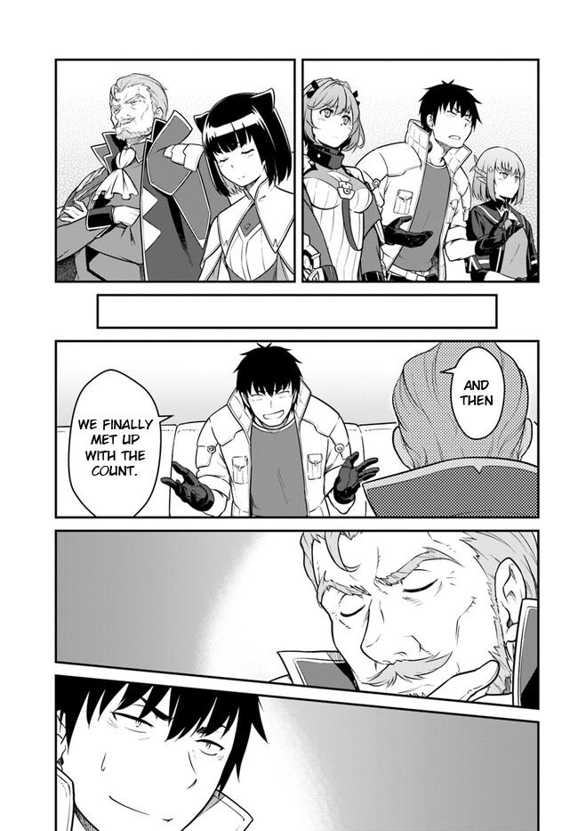 Mezametara Saikyou Soubi to Uchuusen-mochi Datta no de Chap 35.1 - Next Chap 36.1