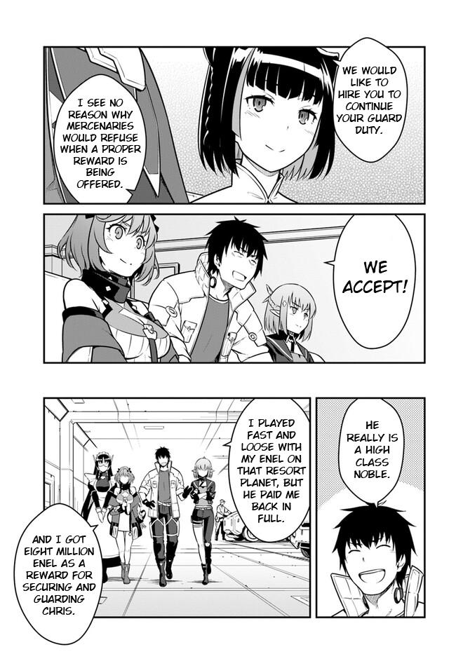Mezametara Saikyou Soubi to Uchuusen-mochi Datta no de Chap 35.1 - Next Chap 36.1