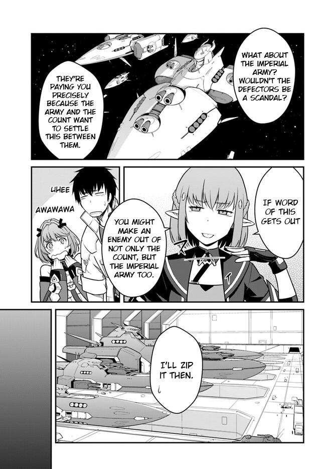 Mezametara Saikyou Soubi to Uchuusen-mochi Datta no de Chap 35.1 - Next Chap 36.1