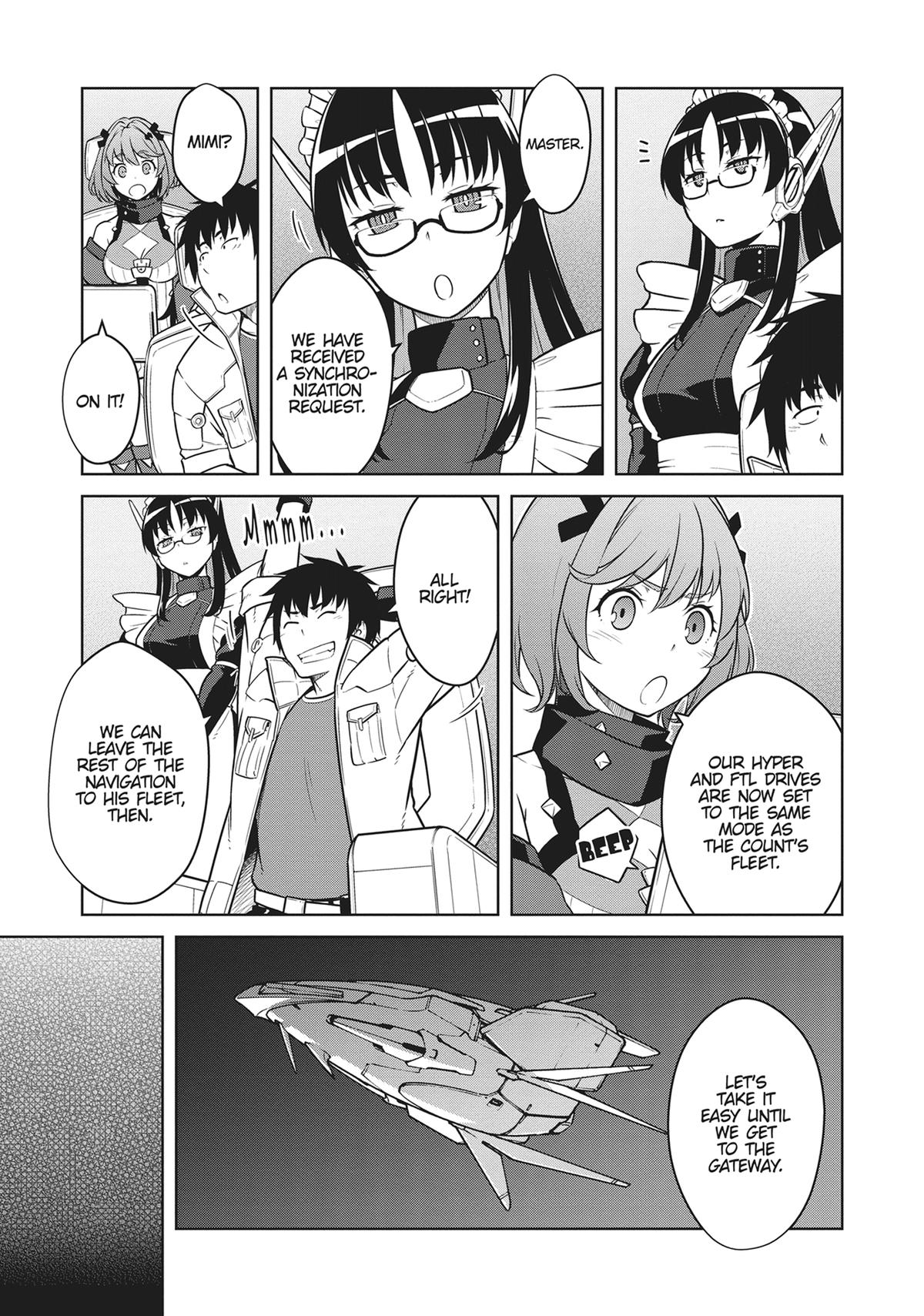 Mezametara Saikyou Soubi to Uchuusen-mochi Datta no de Chap 36 - Next Chap 37