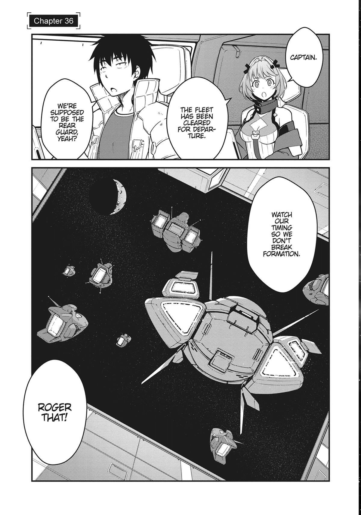 Mezametara Saikyou Soubi to Uchuusen-mochi Datta no de Chap 36 - Next Chap 37