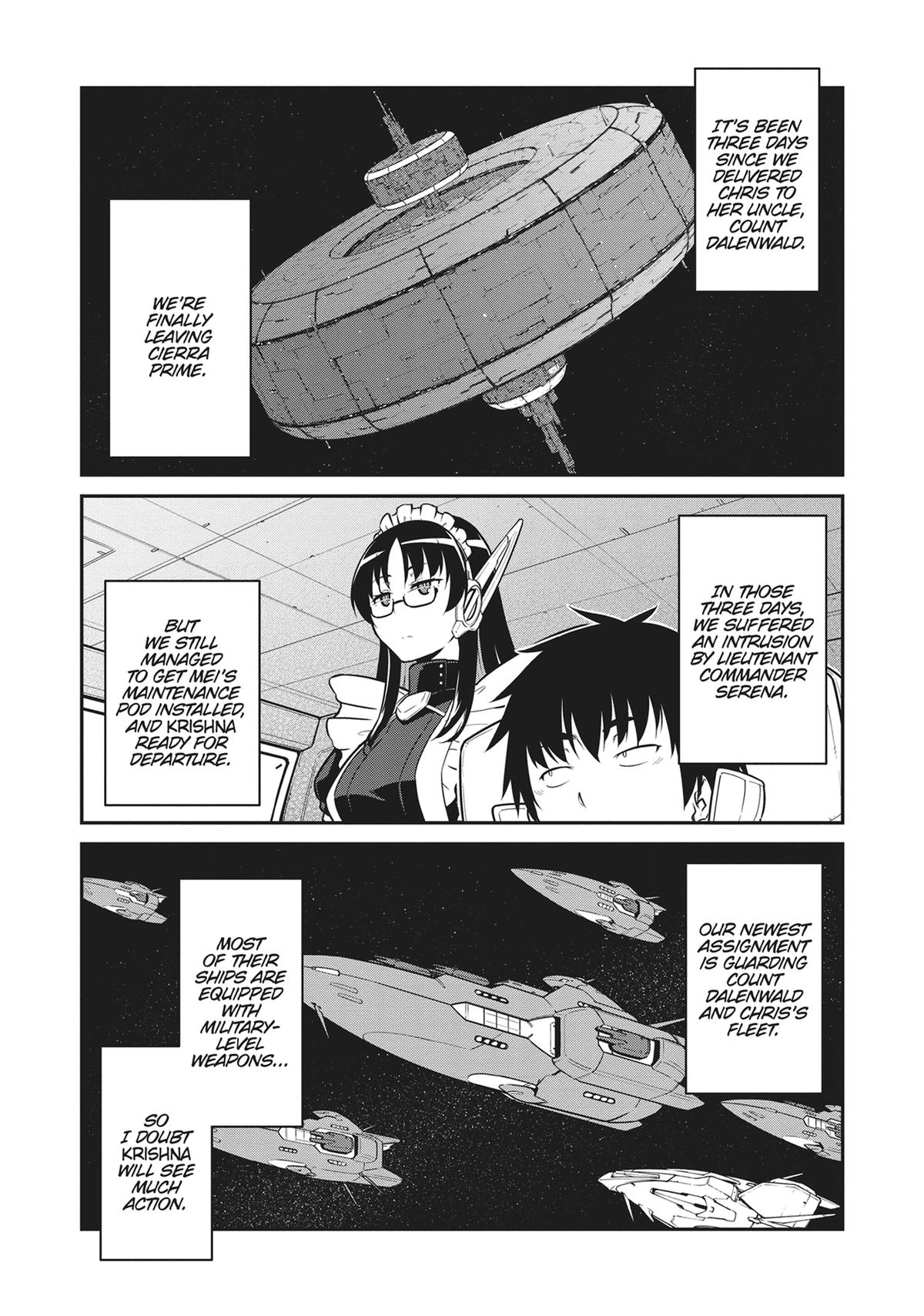 Mezametara Saikyou Soubi to Uchuusen-mochi Datta no de Chap 36 - Next Chap 37