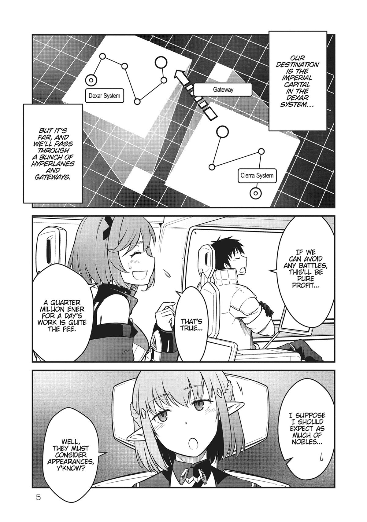 Mezametara Saikyou Soubi to Uchuusen-mochi Datta no de Chap 36 - Next Chap 37