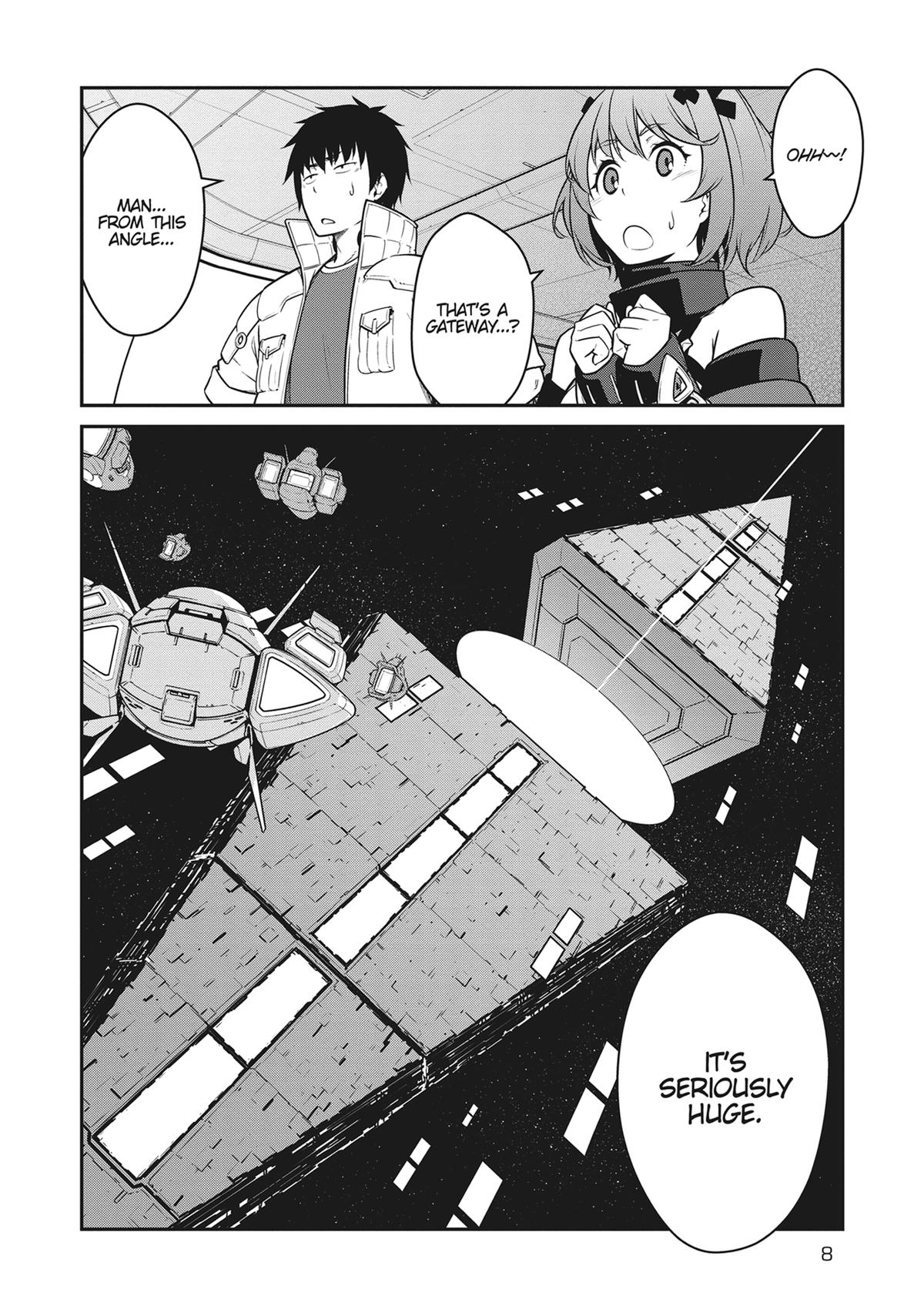 Mezametara Saikyou Soubi to Uchuusen-mochi Datta no de Chap 36 - Next Chap 37