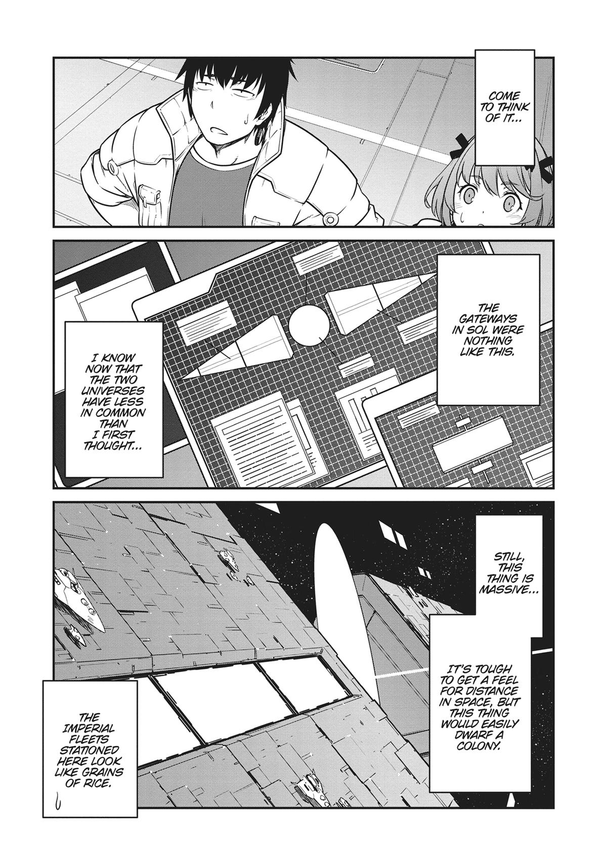 Mezametara Saikyou Soubi to Uchuusen-mochi Datta no de Chap 36 - Next Chap 37