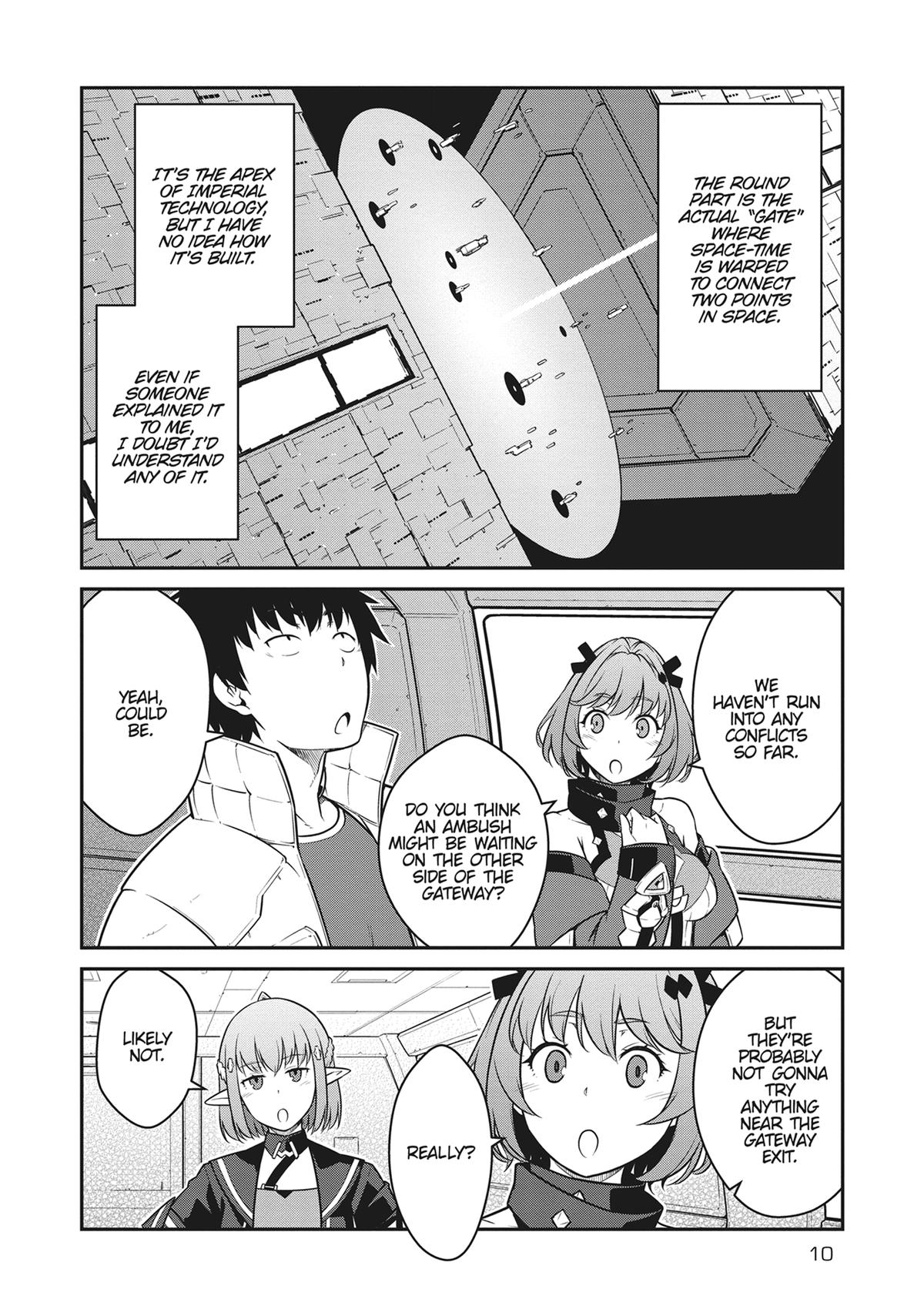 Mezametara Saikyou Soubi to Uchuusen-mochi Datta no de Chap 36 - Next Chap 37