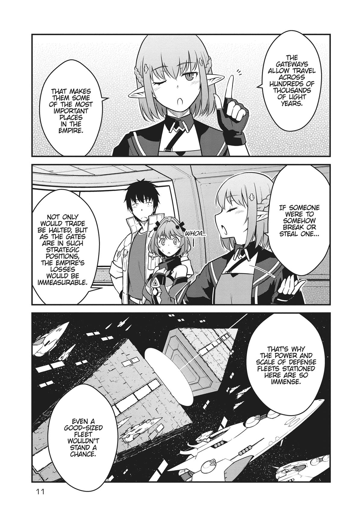 Mezametara Saikyou Soubi to Uchuusen-mochi Datta no de Chap 36 - Next Chap 37