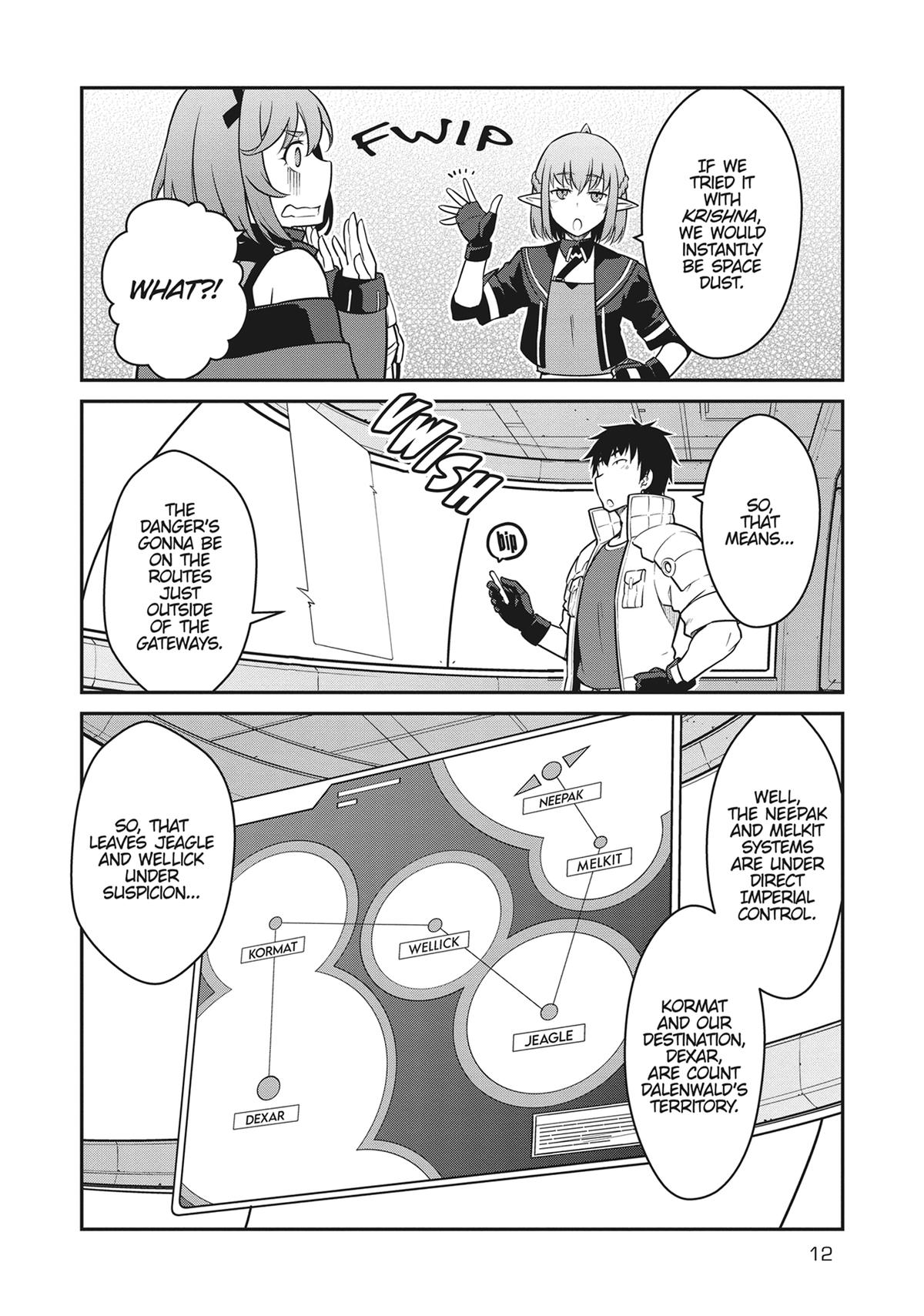 Mezametara Saikyou Soubi to Uchuusen-mochi Datta no de Chap 36 - Next Chap 37