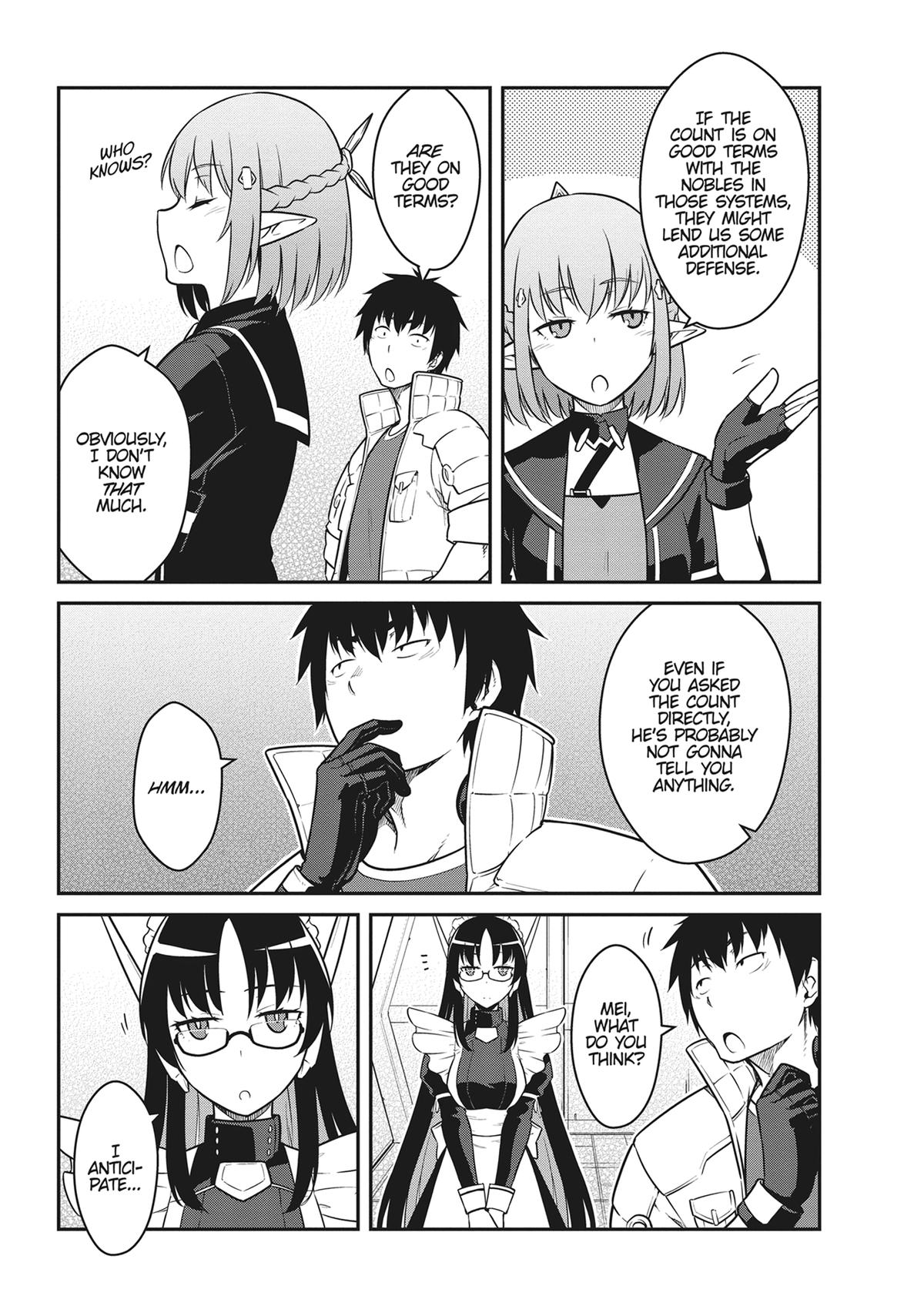 Mezametara Saikyou Soubi to Uchuusen-mochi Datta no de Chap 36 - Next Chap 37