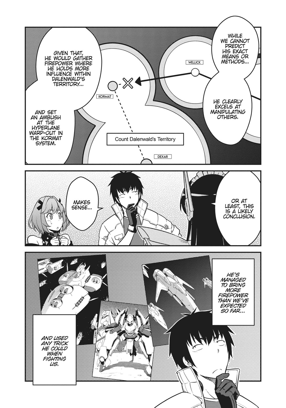 Mezametara Saikyou Soubi to Uchuusen-mochi Datta no de Chap 36 - Next Chap 37