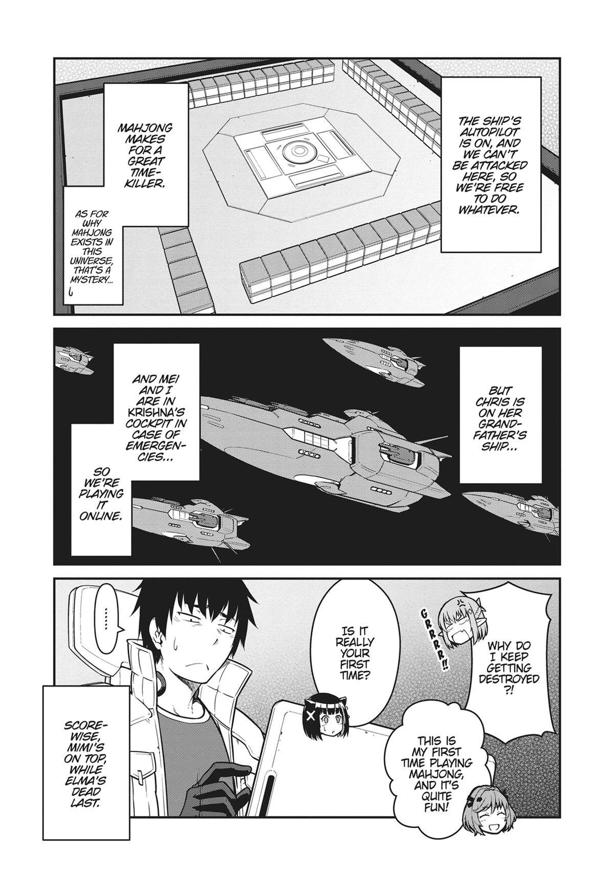 Mezametara Saikyou Soubi to Uchuusen-mochi Datta no de Chap 36 - Next Chap 37