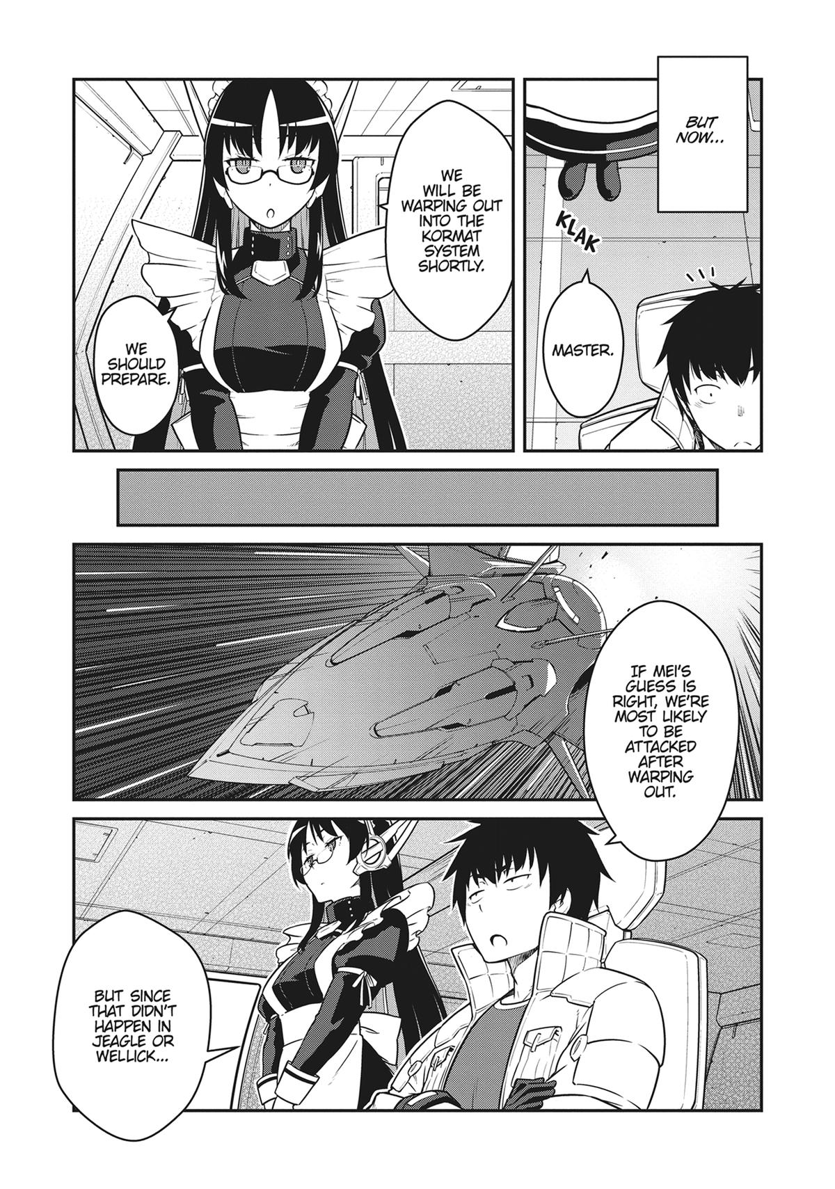Mezametara Saikyou Soubi to Uchuusen-mochi Datta no de Chap 36 - Next Chap 37