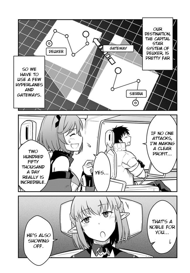 Mezametara Saikyou Soubi to Uchuusen-mochi Datta no de Chap 36.1 - Next Chap 37.1