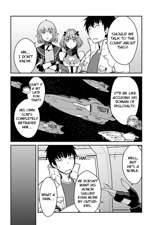 Mezametara Saikyou Soubi to Uchuusen-mochi Datta no de Chap 36.1 - Next Chap 37.1
