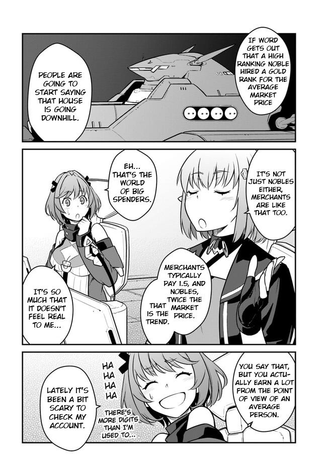 Mezametara Saikyou Soubi to Uchuusen-mochi Datta no de Chap 36.1 - Next Chap 37.1