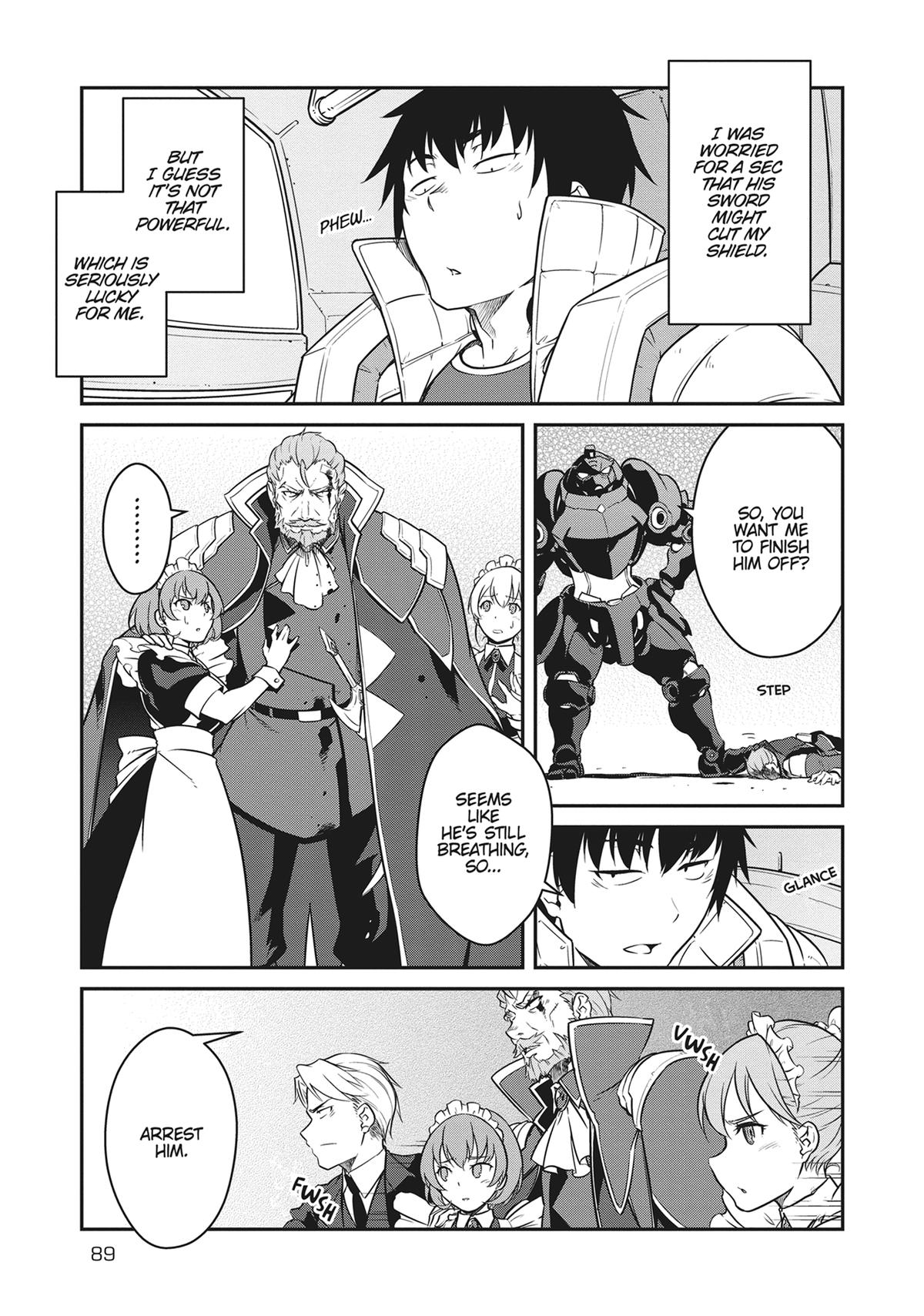 Mezametara Saikyou Soubi to Uchuusen-mochi Datta no de Chap 38 - Next Chap 39