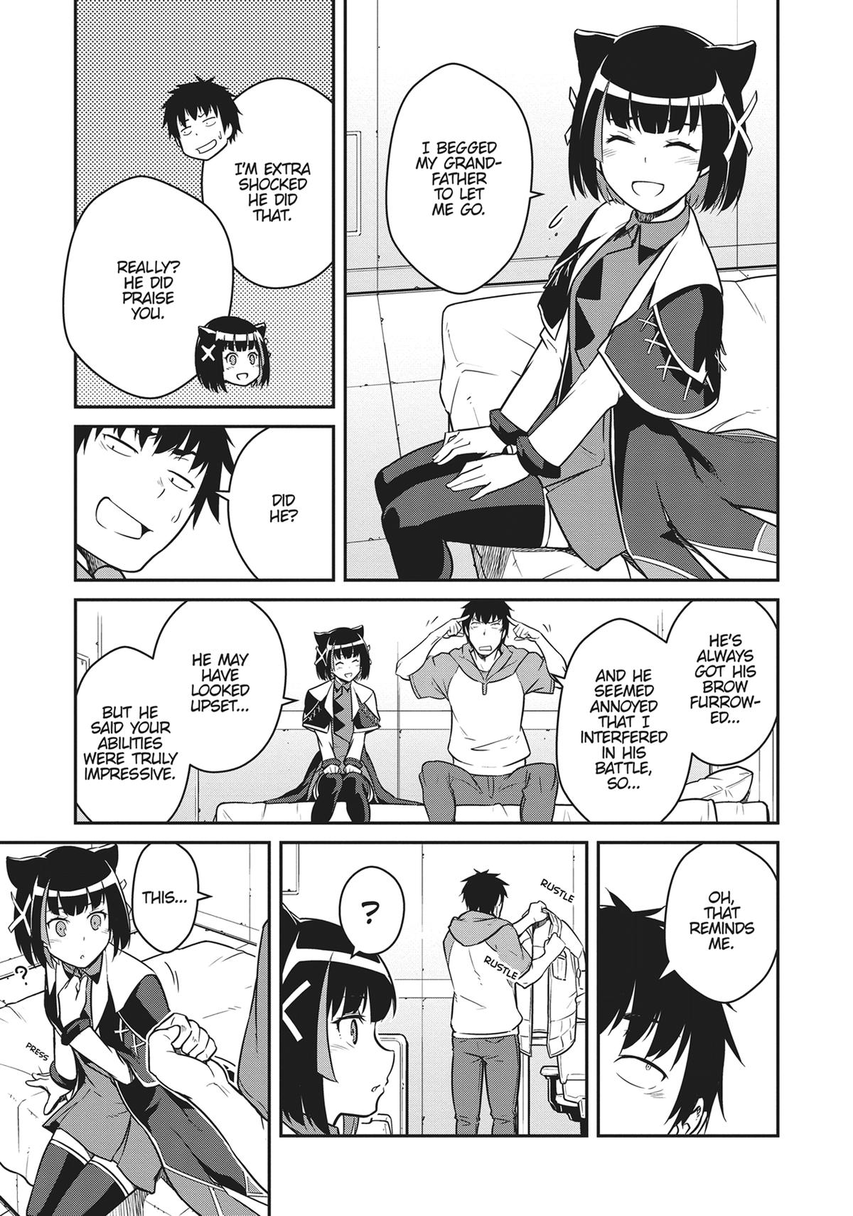 Mezametara Saikyou Soubi to Uchuusen-mochi Datta no de Chap 38 - Next Chap 39