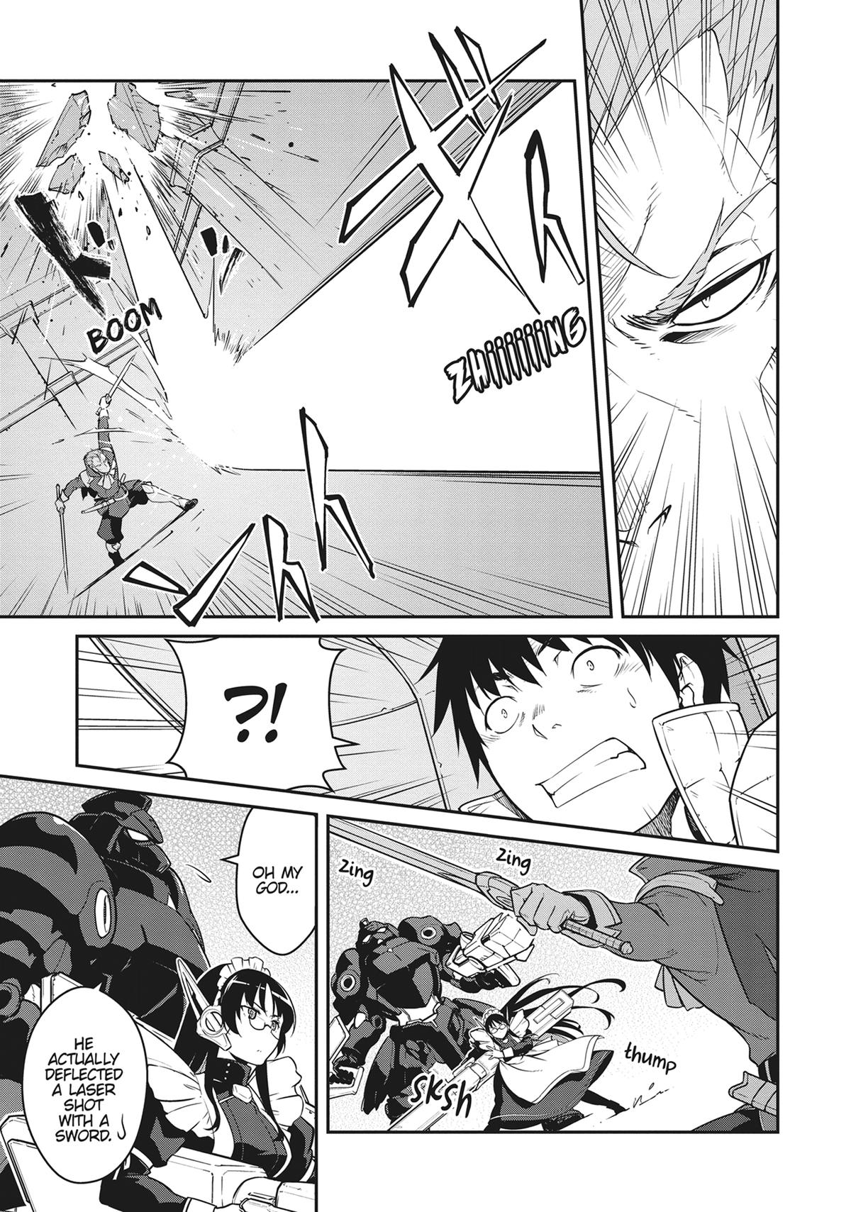 Mezametara Saikyou Soubi to Uchuusen-mochi Datta no de Chap 38 - Next Chap 39