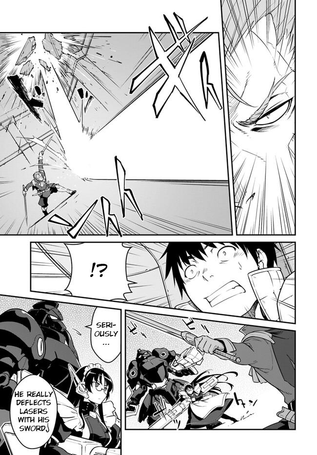Mezametara Saikyou Soubi to Uchuusen-mochi Datta no de Chap 38.1 - Next Chap 39.1