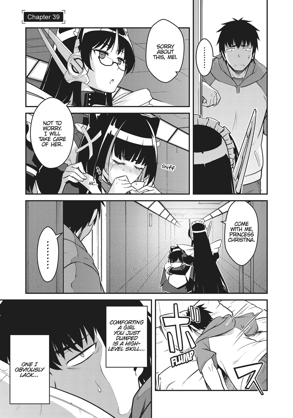 Mezametara Saikyou Soubi to Uchuusen-mochi Datta no de Chap 39 - Next Chap 40