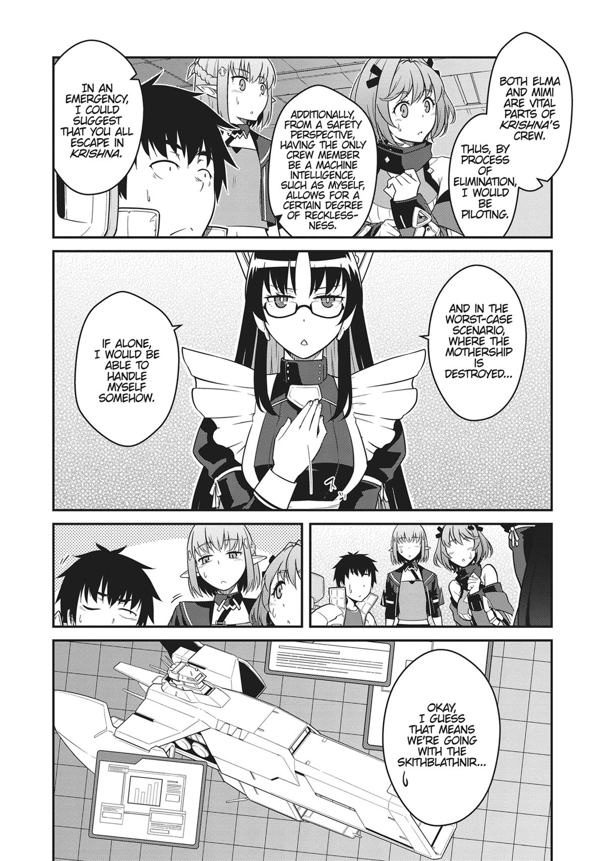 Mezametara Saikyou Soubi to Uchuusen-mochi Datta no de Chap 39 - Next Chap 40