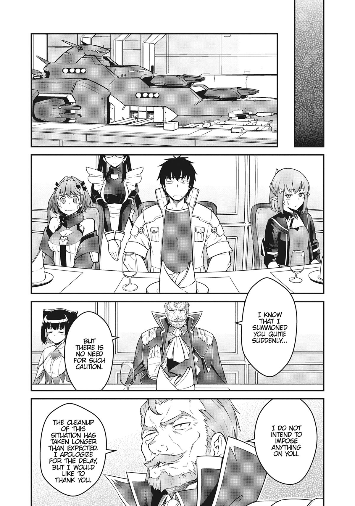 Mezametara Saikyou Soubi to Uchuusen-mochi Datta no de Chap 39 - Next Chap 40