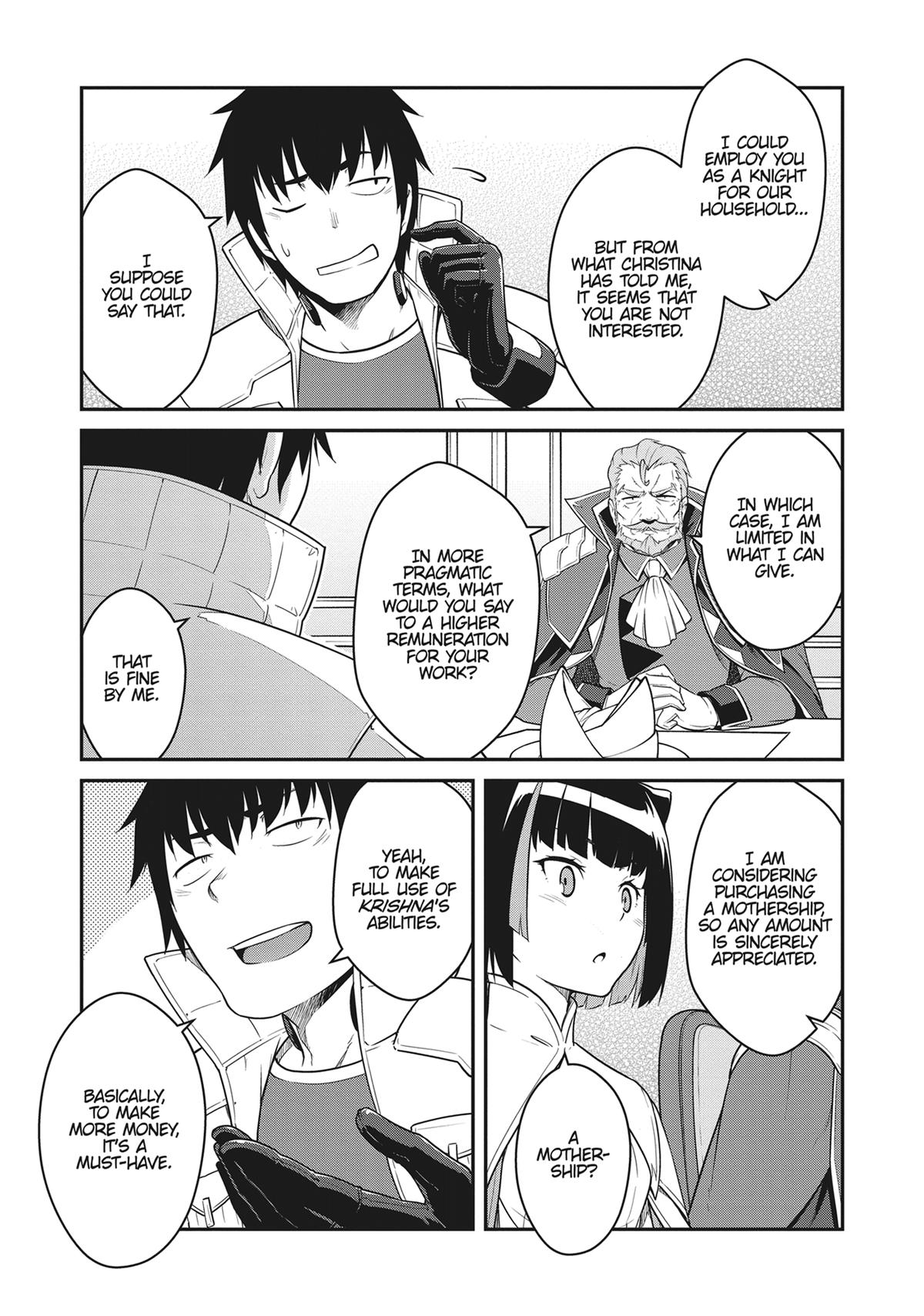 Mezametara Saikyou Soubi to Uchuusen-mochi Datta no de Chap 39 - Next Chap 40