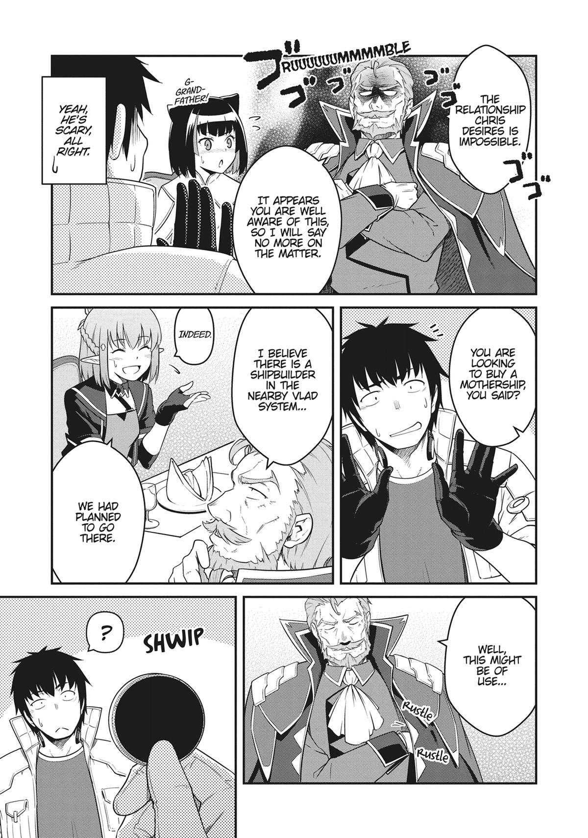 Mezametara Saikyou Soubi to Uchuusen-mochi Datta no de Chap 39 - Next Chap 40