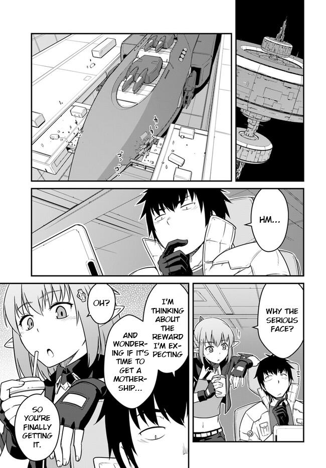 Mezametara Saikyou Soubi to Uchuusen-mochi Datta no de Chap 39.2 - Next Chap 40.2